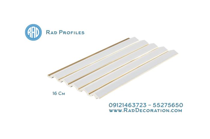 دیوارپوش هرمی لوور 16 سانت