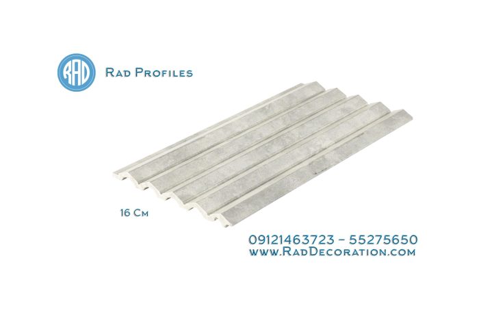 دیوارپوش هرمی لوور 16 سانت